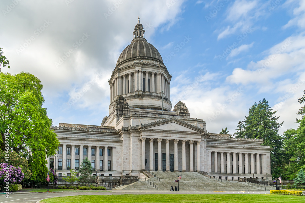 Obraz premium Capitol Dome at the Washington State Capitol
