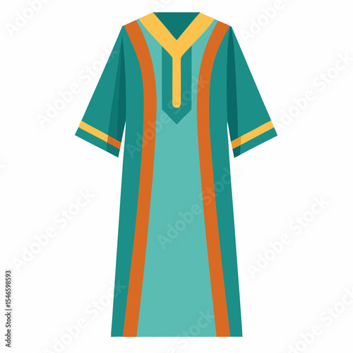Elegant Kaftan Silhouette