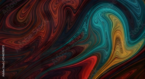 Vibrant swirls of liquid ink.jpg