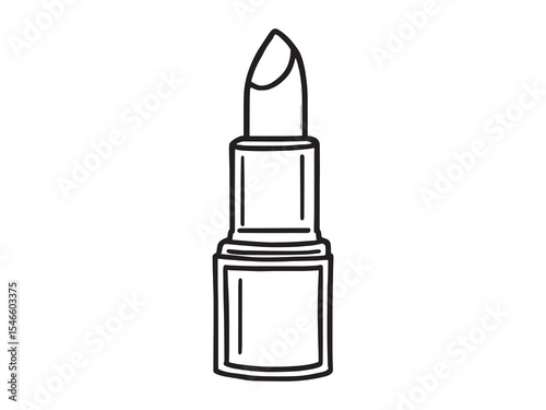 Minimalist Lipstick Line Art Illustrations