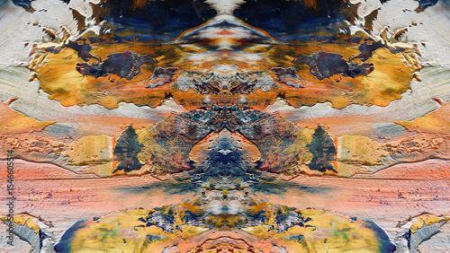 Abstract art background . Hand painting artwork on canvas .