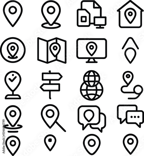 Globe Navi Icons