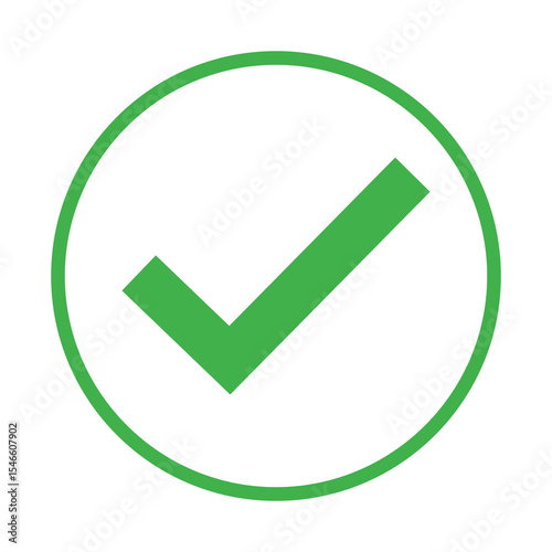 green check mark icon
