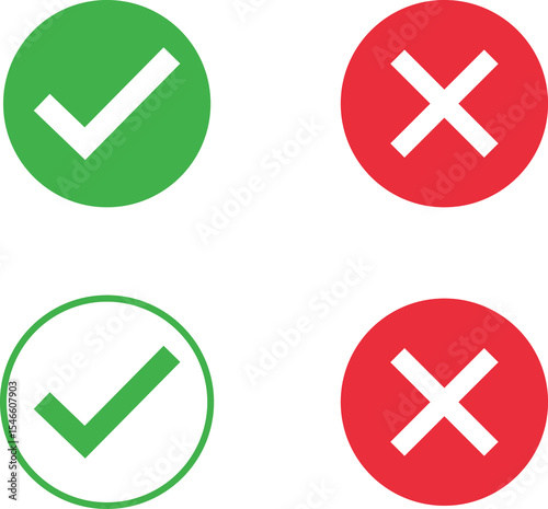yes and no buttons