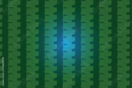 Green abstract background with seamless digital line patterns, a technological texture design