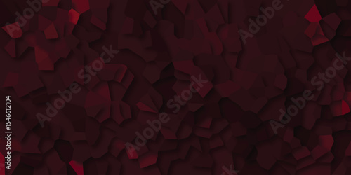Crimson textured fragmented design with subtle shadows for digital composition and graphic design projects