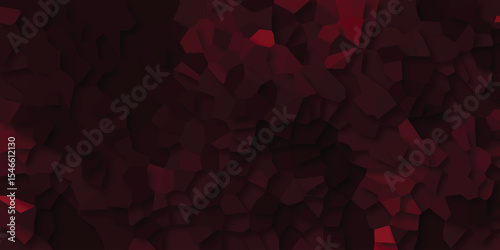 Crimson tiled surface texture with dimensional effect suitable for textures and digital art compositions