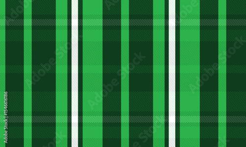 Classic tartan pattern, featuring straight diagonal designs in green black. Ideal for textiles, backgrounds, or adding a traditional touch to projects.