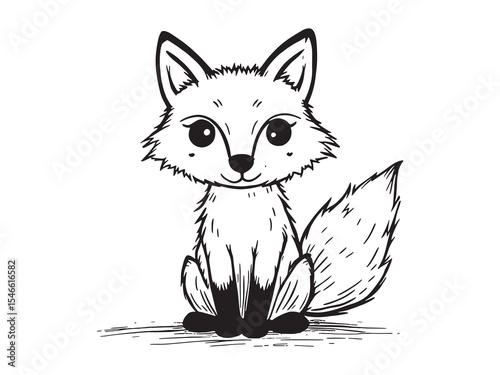 Fox vector sketch