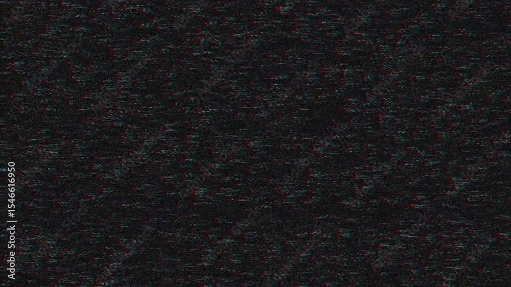 Abstract digital glitch effect background with interference and pixelated texture