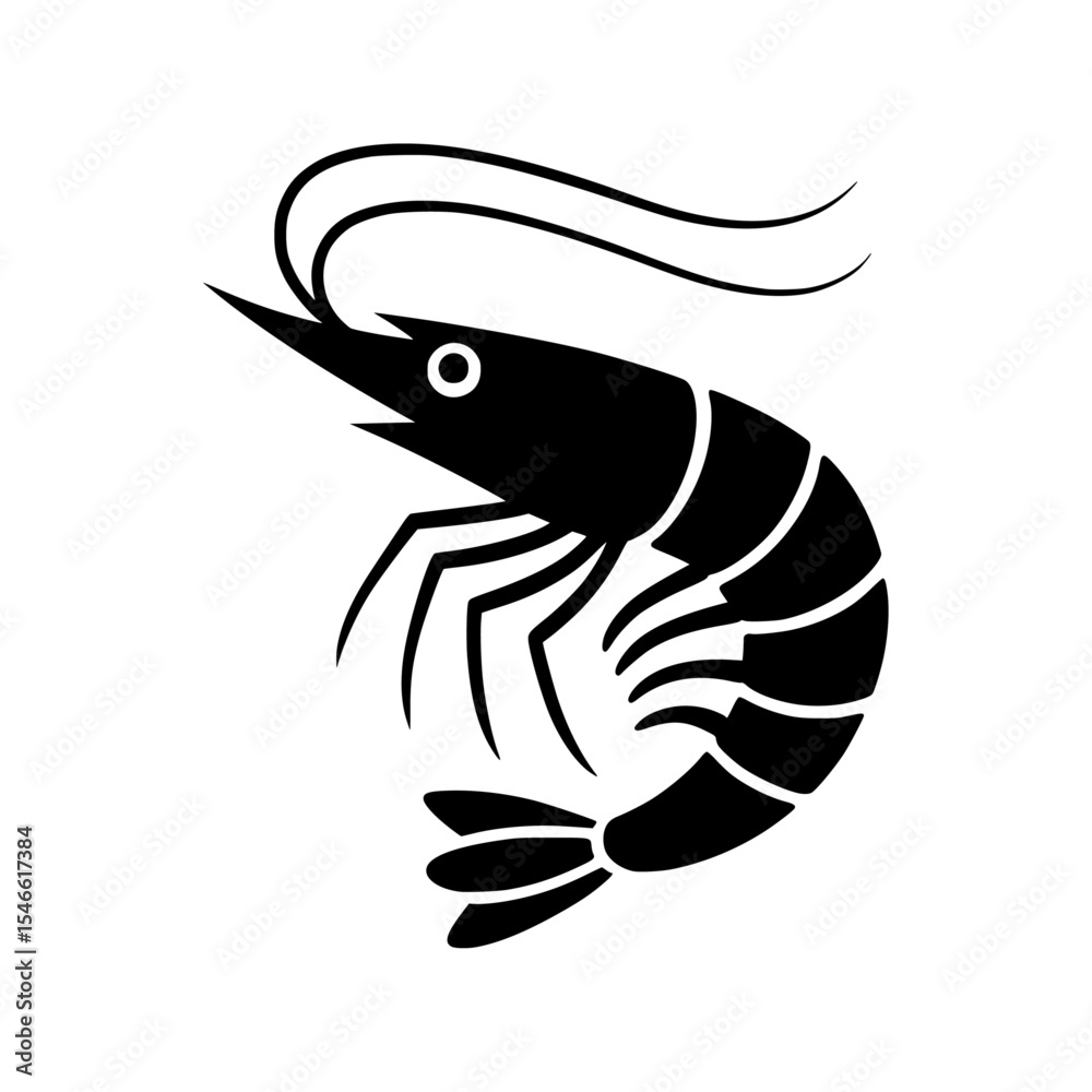 Fototapeta premium Lobstr icon vector art