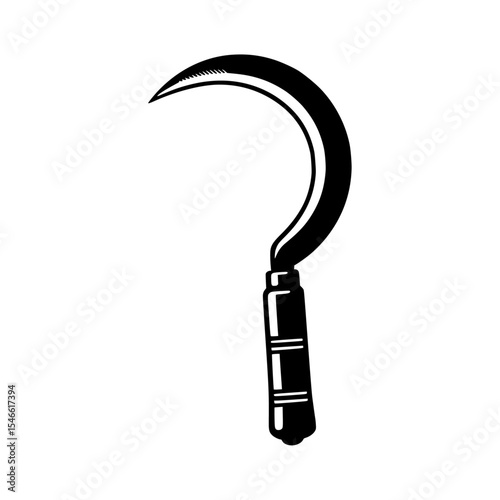 Faucille icon vector