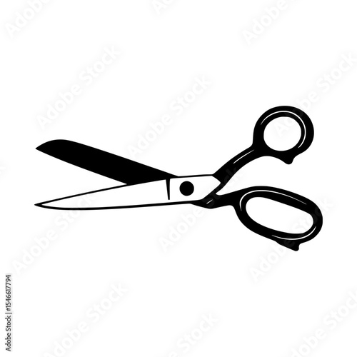 Scissors icon for cloth