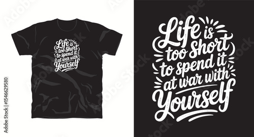 typography t shirt design, motivational typography t shirt design, inspirational quotes t-shirt design, vector quotes lettering t shirt design for print
