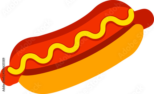 hot dog illustration