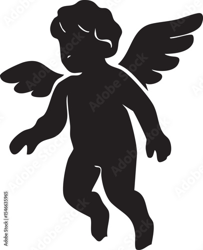 Cherub silhouette