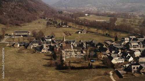 Prise de vue aérienne des Pyrénées
