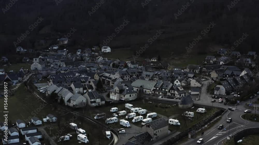 Prise de vue aérienne des Pyrénées