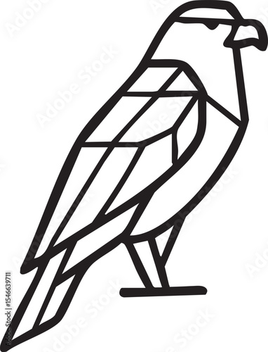Geometric falcon