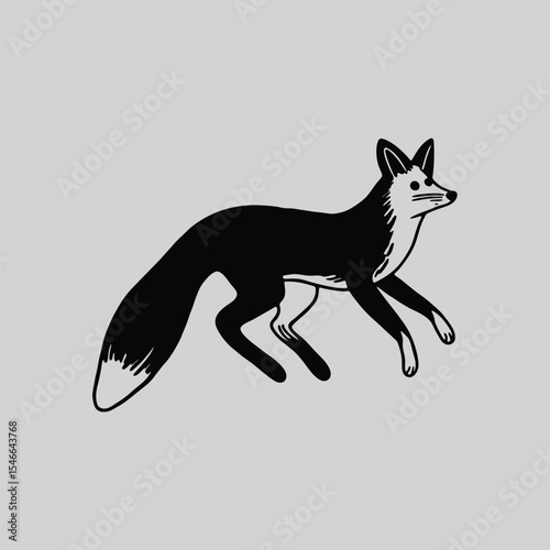 Elegant Jumping Jackal Wall Art