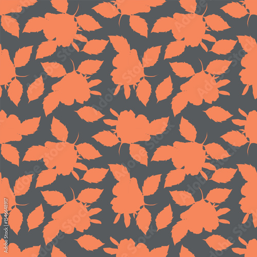 Cute feminine seamless watercolor pattern with little tiny wildflowers, hand drawn