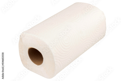 Kitchen tissue paper on white item