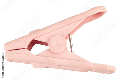 Clothes peg on white tool retro