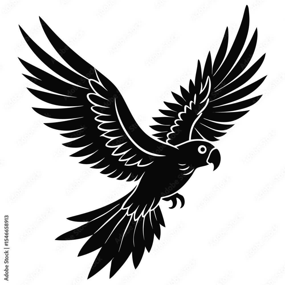 Fototapeta premium eagle in the form