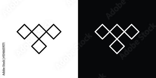 Tidal icon in black. flat graphic vector icon