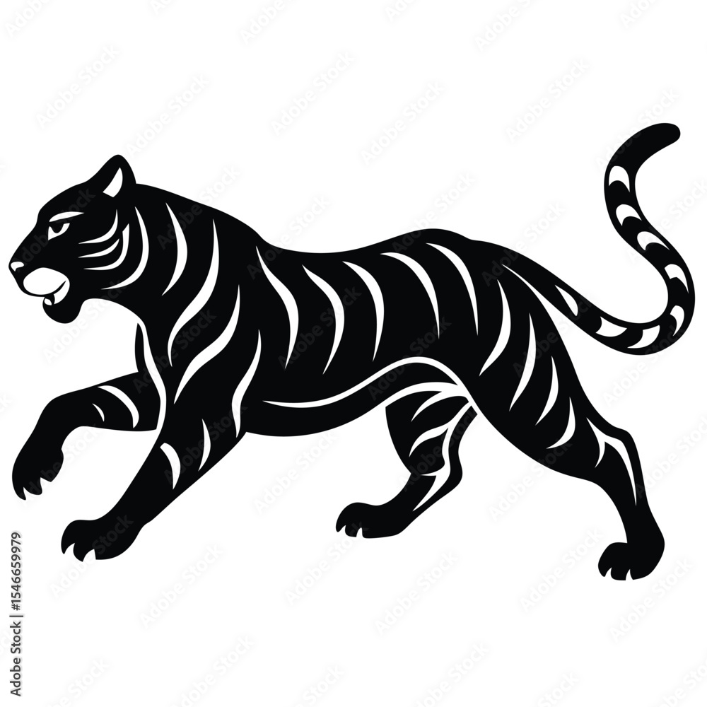 Obraz premium tiger vector