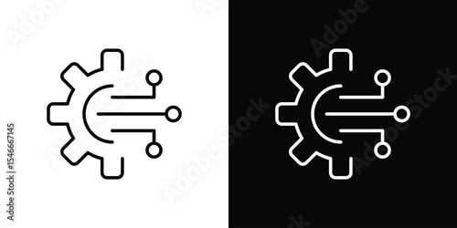 Transform icon in black. flat graphic vector icon