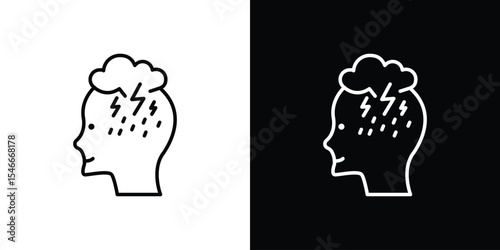 Trauma icon in black. flat graphic vector icon