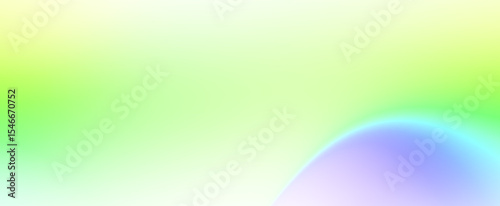 Bright gradient background with soft blur and grainy texture. Pastel green and violet colors merge