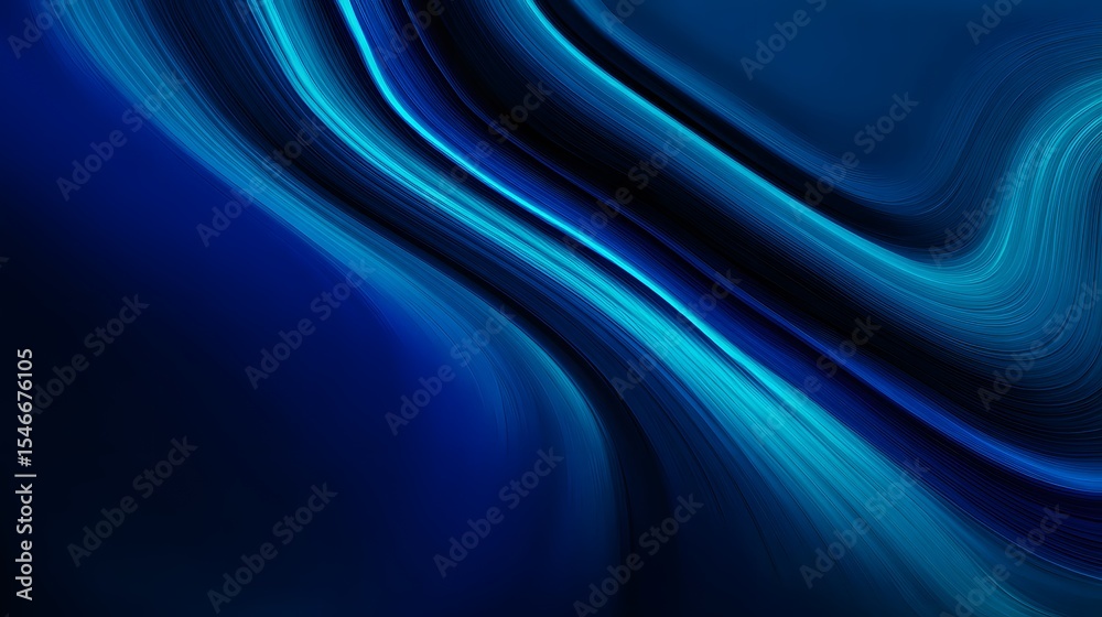 Fototapeta premium Vibrant abstract gradient background smooth flowing texture vivid neon color top down view fluid wave digital swirl effect perfect tech web creative design use custom dark blue background cut out