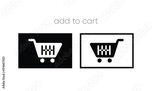 shopping vector. shopping cart icon vector. cart icon