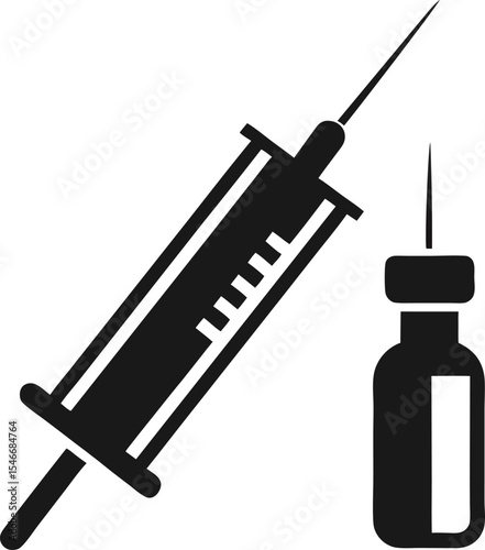 syringe with needle
