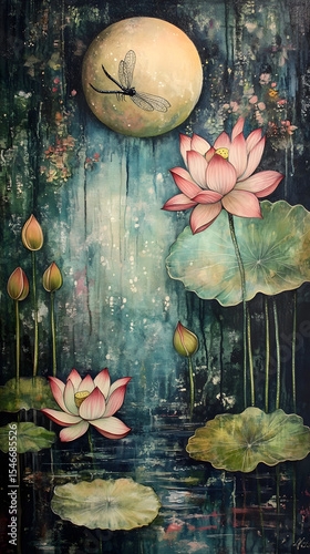 Enchanting Miniature Fairy House Nestled Among Blooming Flowers - Whimsical Fantasy Art Creation