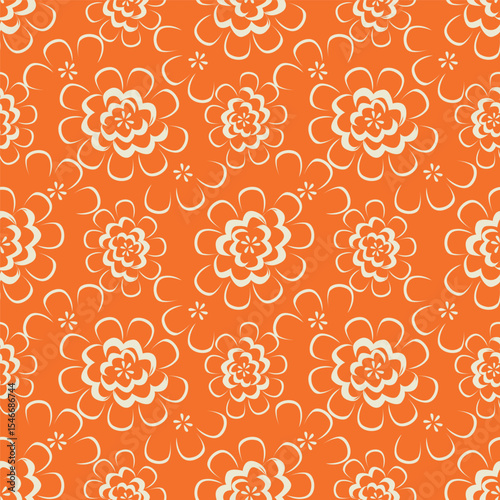 Cute feminine seamless watercolor pattern with little tiny wildflowers, hand drawn