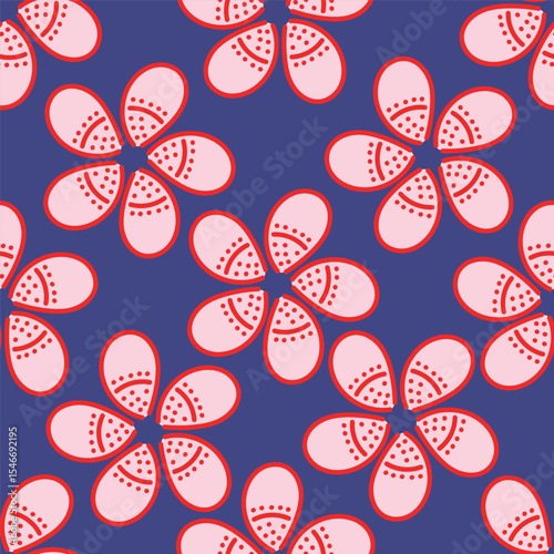 Cute feminine seamless watercolor pattern with little tiny wildflowers, hand drawn