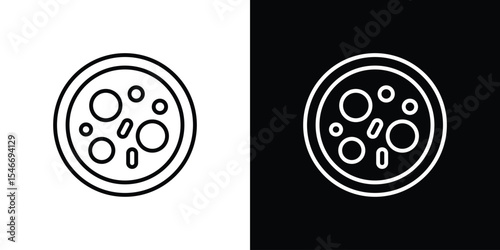 Yeast free icon in black. flat graphic vector icon