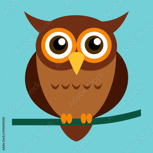 owl on branch