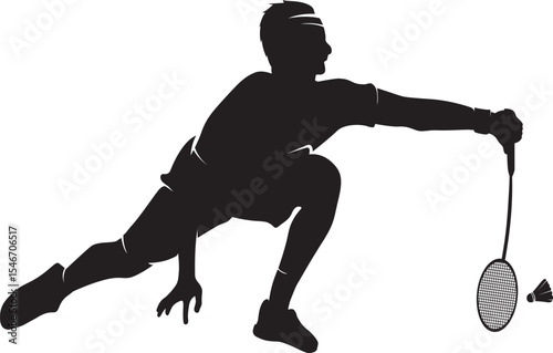 Silhouette Tennis Player 