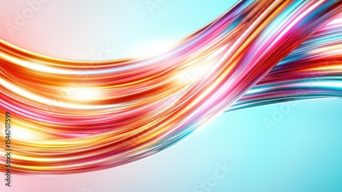 An artistic representation of colorful flowing waves, evoking a feeling of motion and creativity, creating an engaging visual that resonates with energy and dynamism.