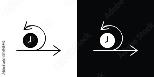 Agile icon of a flat style vector