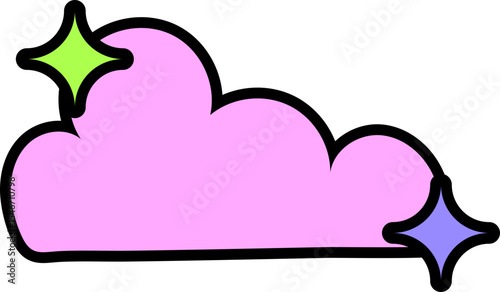 Cute & Aesthetic Y2K Shapes