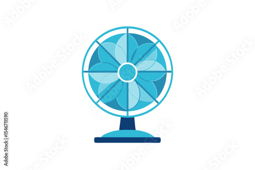 fan isolated on white