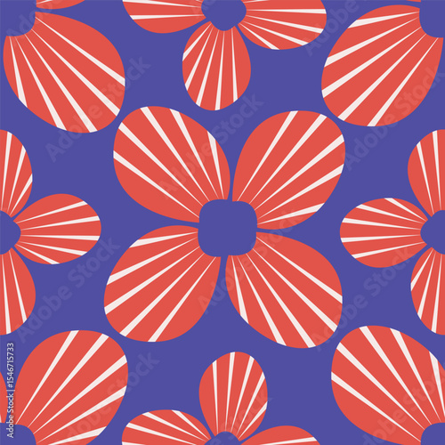 Cute feminine seamless watercolor pattern with little tiny wildflowers, hand drawn