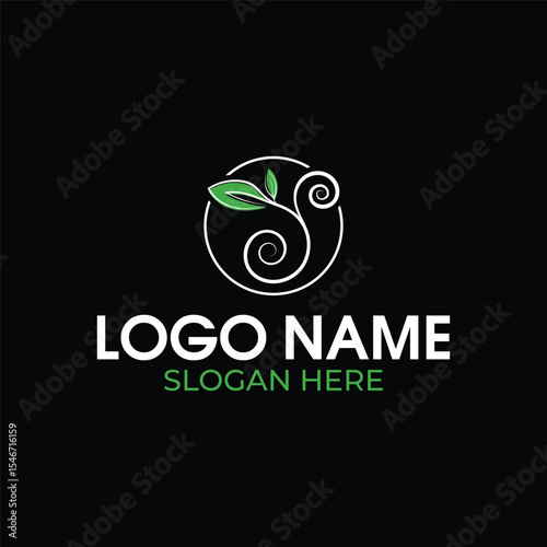 floral logo design