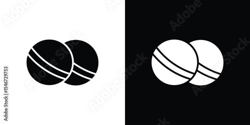 Bath salts bomb icon of a flat style vector