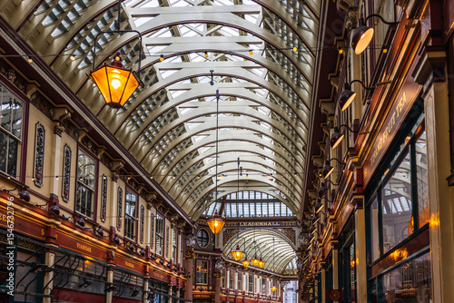 Architectural interior leadenhall market